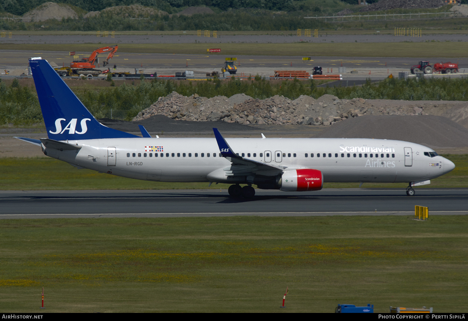 Aircraft Photo of LN-RGD | Boeing 737-86N | AirHistory.net #182752