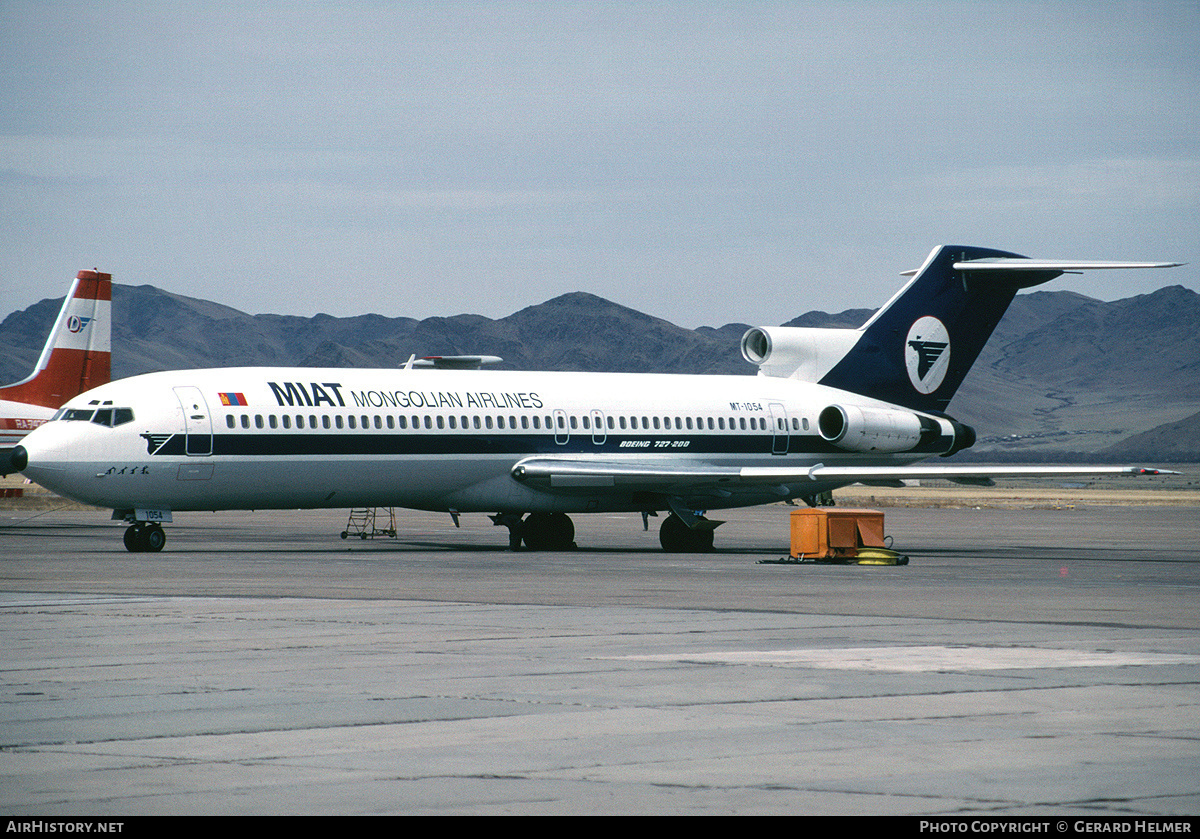Aircraft Photo of MT-1054 | Boeing 727-281 | MIAT Mongolian Airlines | AirHistory.net #182759