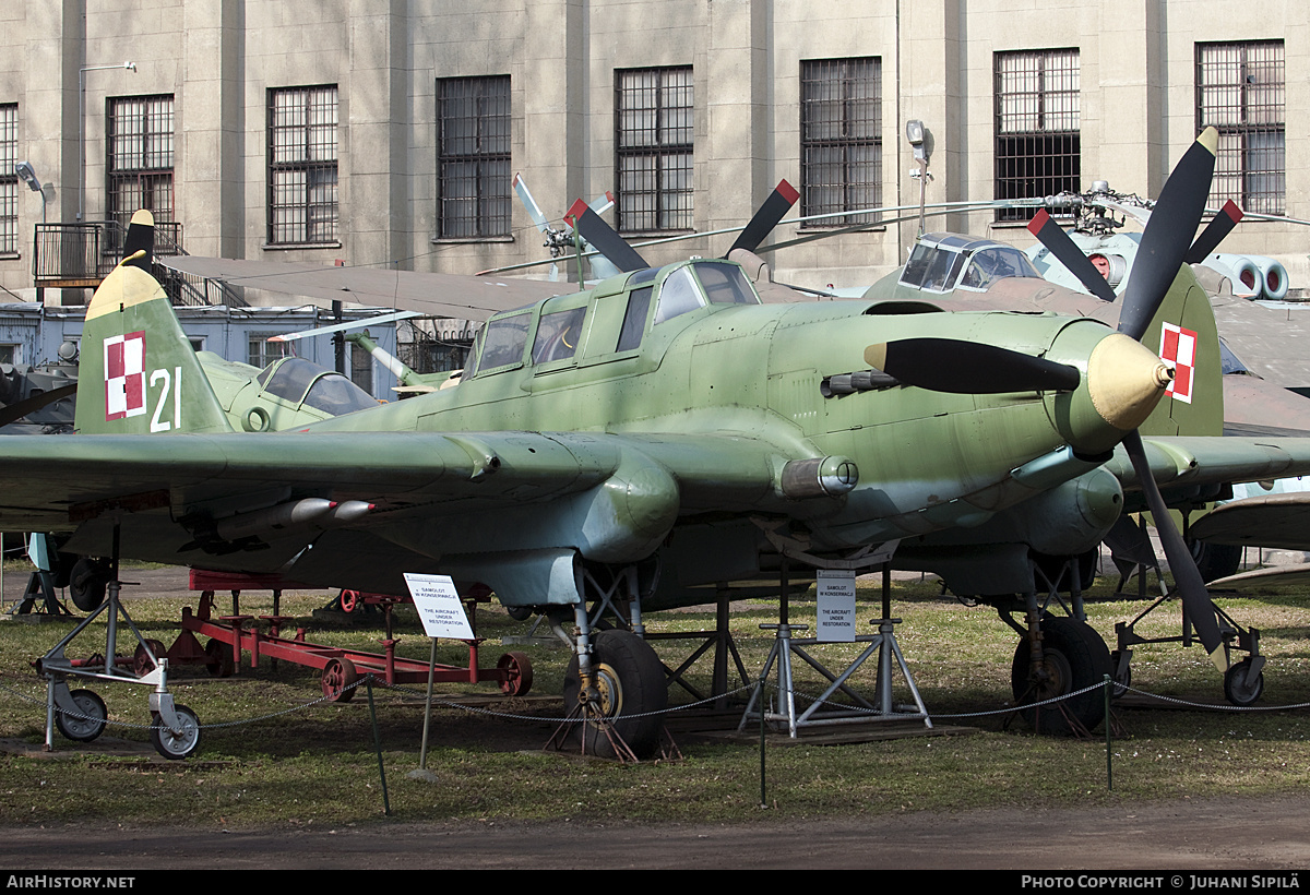 Aircraft Photo of 21 | Ilyushin Il-2M3 Shturmovik | Poland - Air Force | AirHistory.net #182762