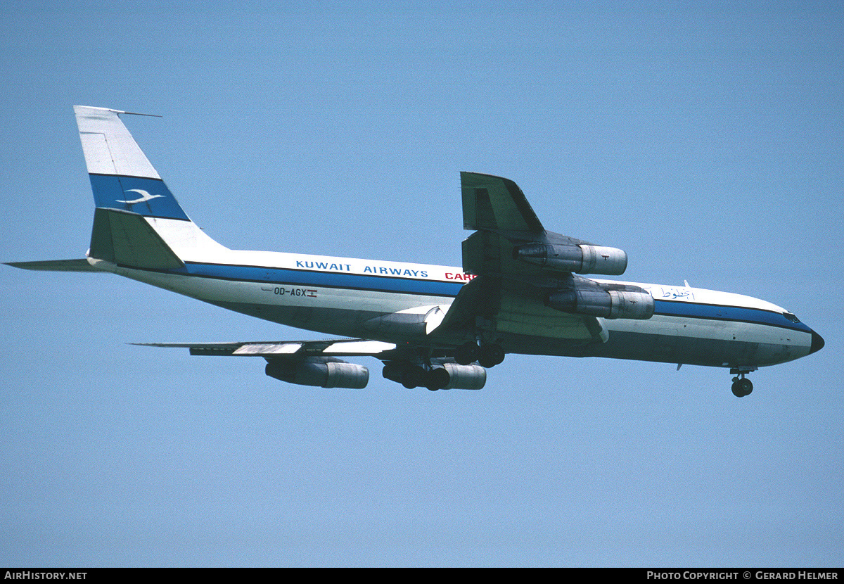 Aircraft Photo of OD-AGX | Boeing 707-327C | Kuwait Airways Cargo | AirHistory.net #182767