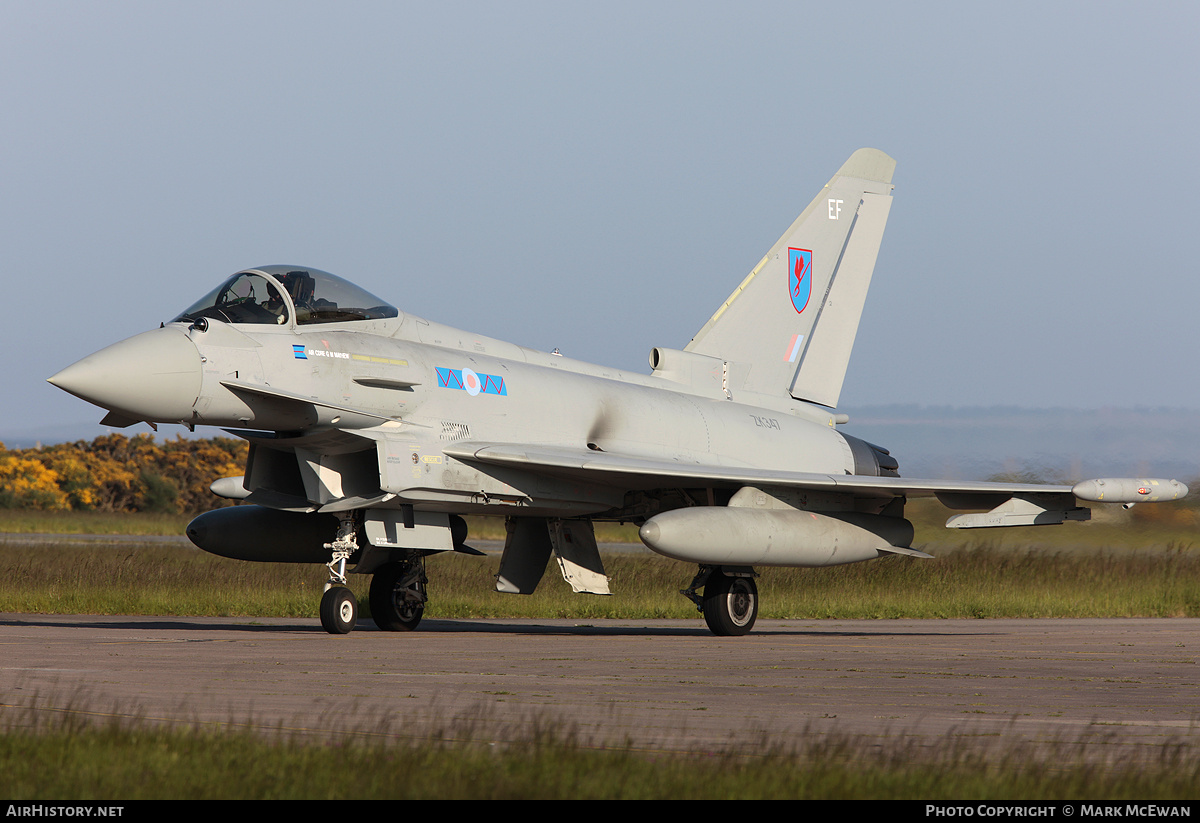 Aircraft Photo of ZK347 | Eurofighter EF-2000 Typhoon FGR4 | UK - Air Force | AirHistory.net #182776