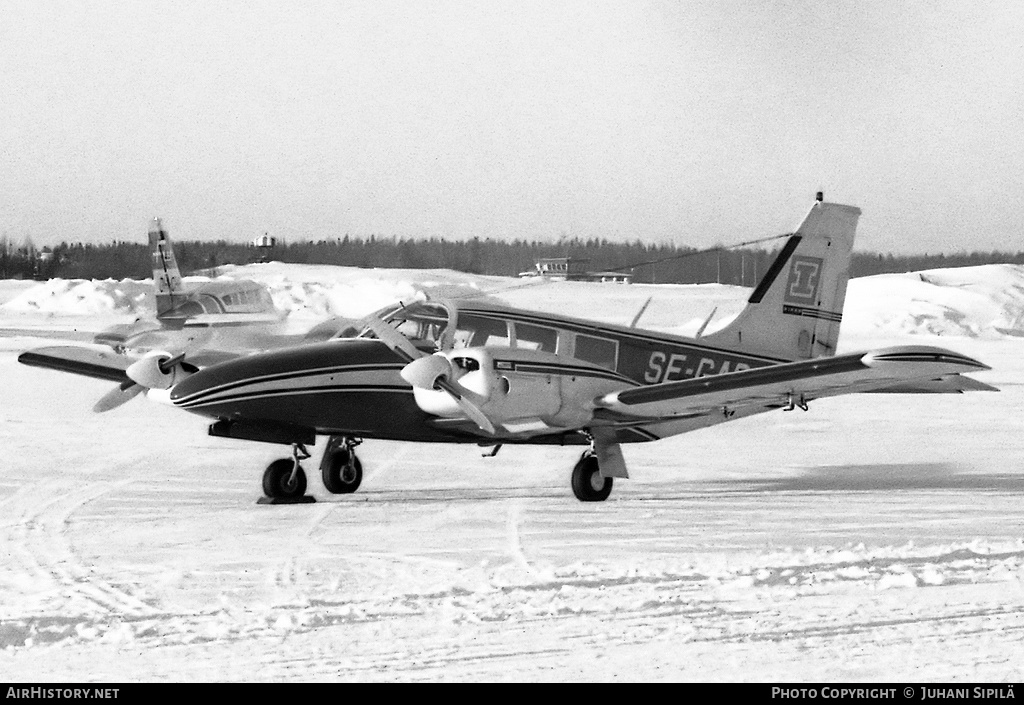 Aircraft Photo of SE-GAO | Piper PA-34-200 Seneca | AirHistory.net #182777