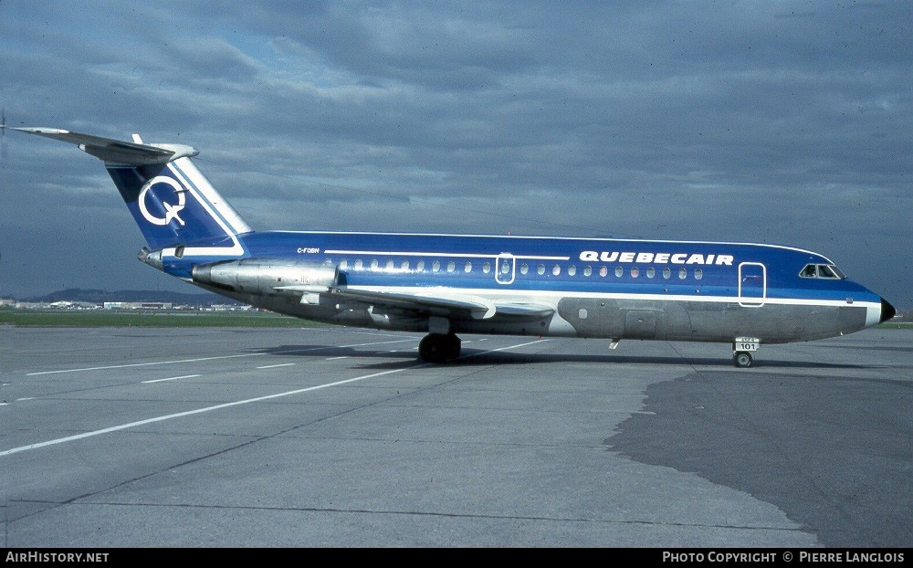 Aircraft Photo of C-FQBN | BAC 111-304AX One-Eleven | Quebecair | AirHistory.net #182789