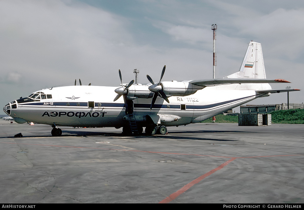 Aircraft Photo of RA-11122 | Antonov An-12B | Aeroflot | AirHistory.net #182795