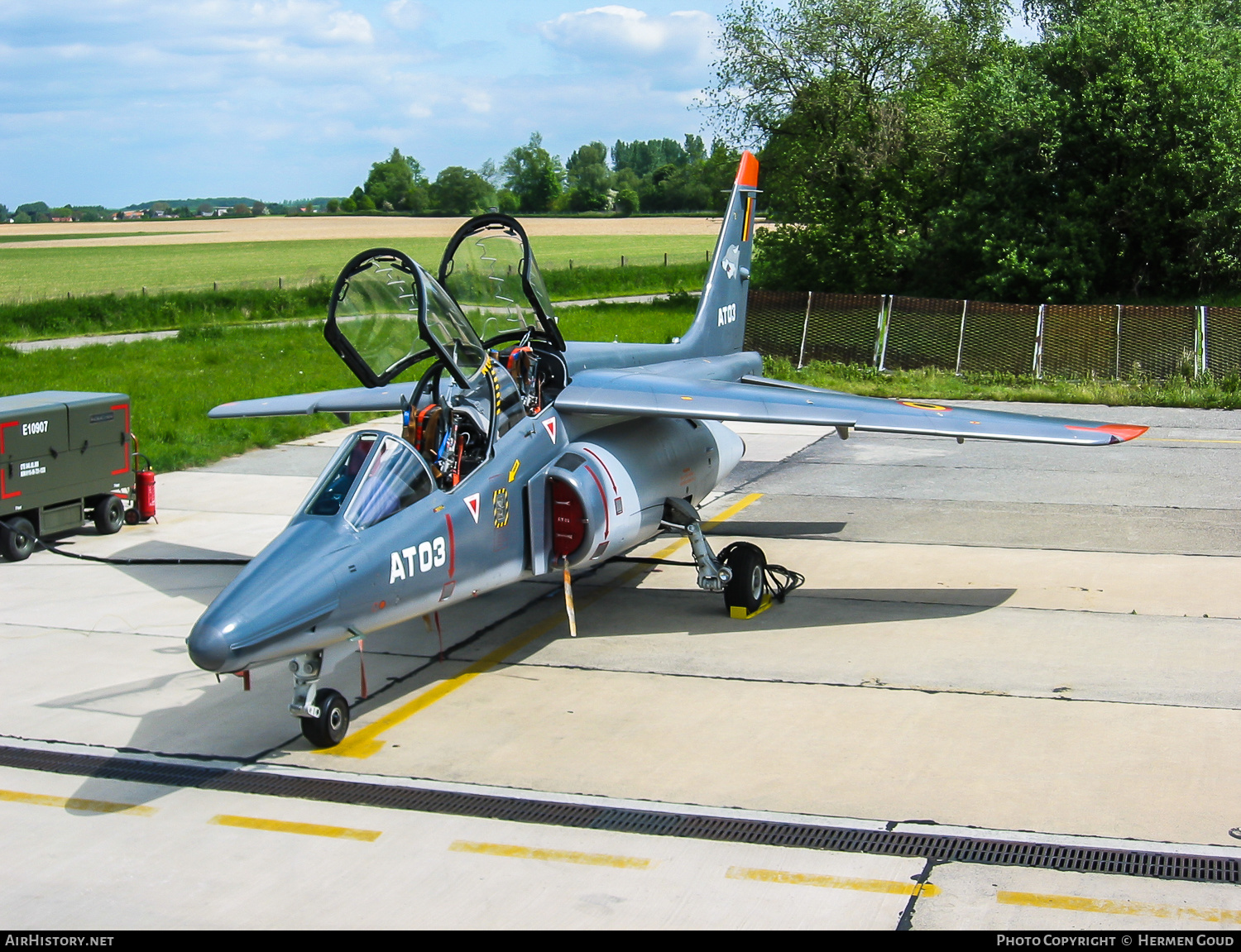 Aircraft Photo of AT03 | Dassault-Dornier Alpha Jet 1B+ | Belgium - Air Force | AirHistory.net #182800