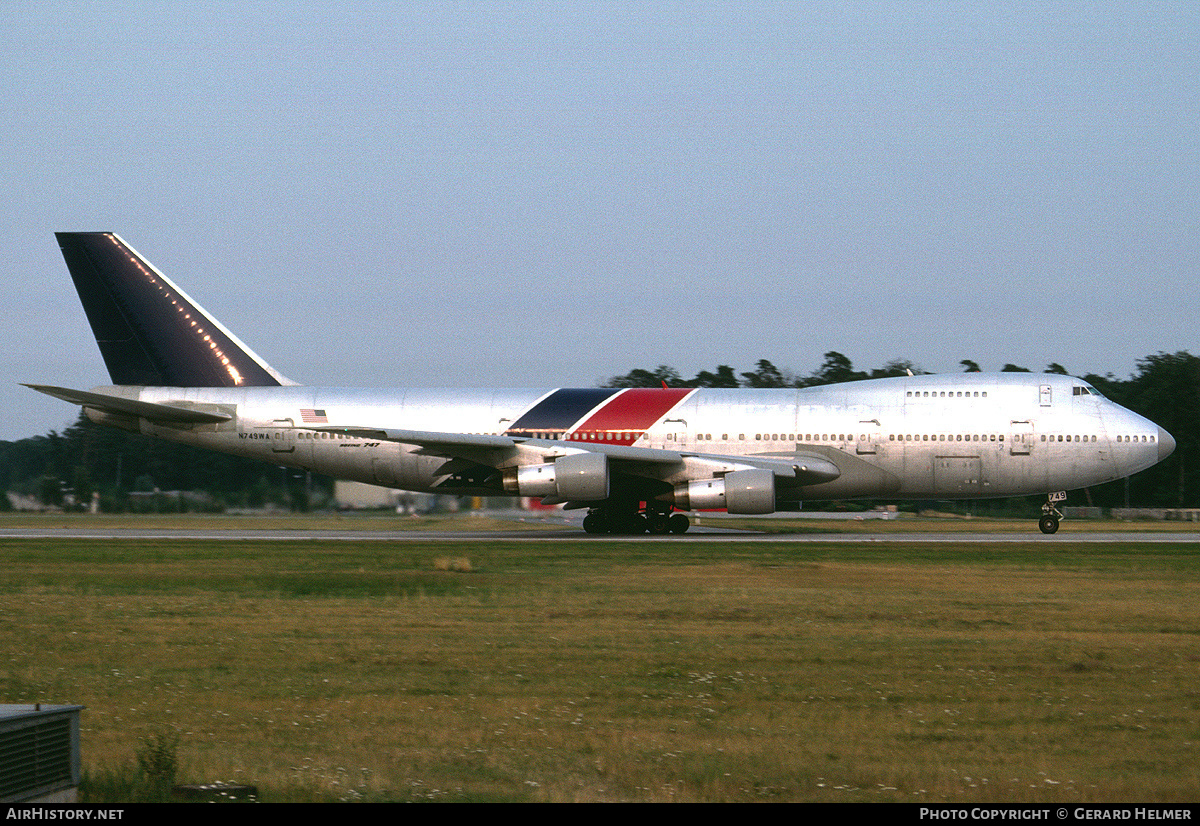 Aircraft Photo of N749WA | Boeing 747-273C | AirHistory.net #182803