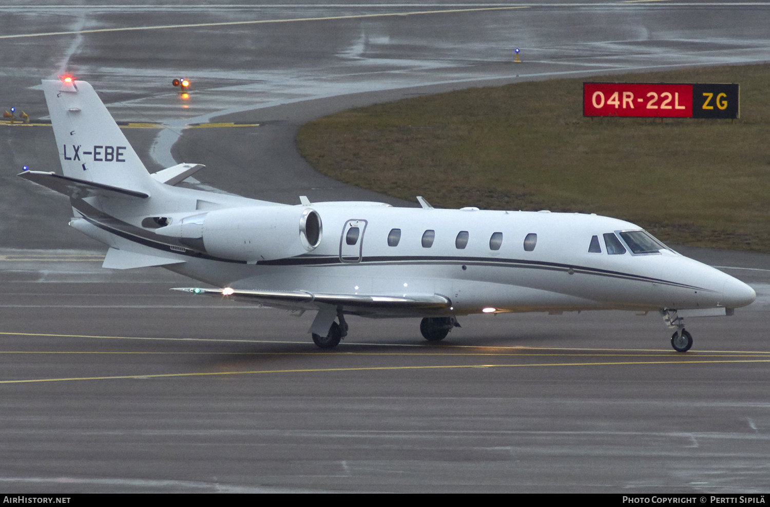 Aircraft Photo of LX-EBE | Cessna 560XL Citation XLS+ | AirHistory.net #182804