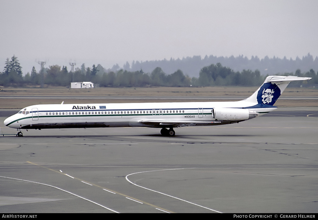 Aircraft Photo of N930AS | McDonnell Douglas MD-82 (DC-9-82) | Alaska Airlines | AirHistory.net #182805
