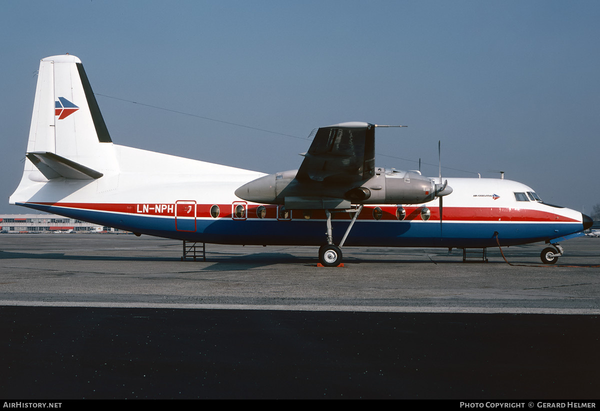 Aircraft Photo of LN-NPH | Fokker F27-300 Friendship | Air Executive Norway | AirHistory.net #182806