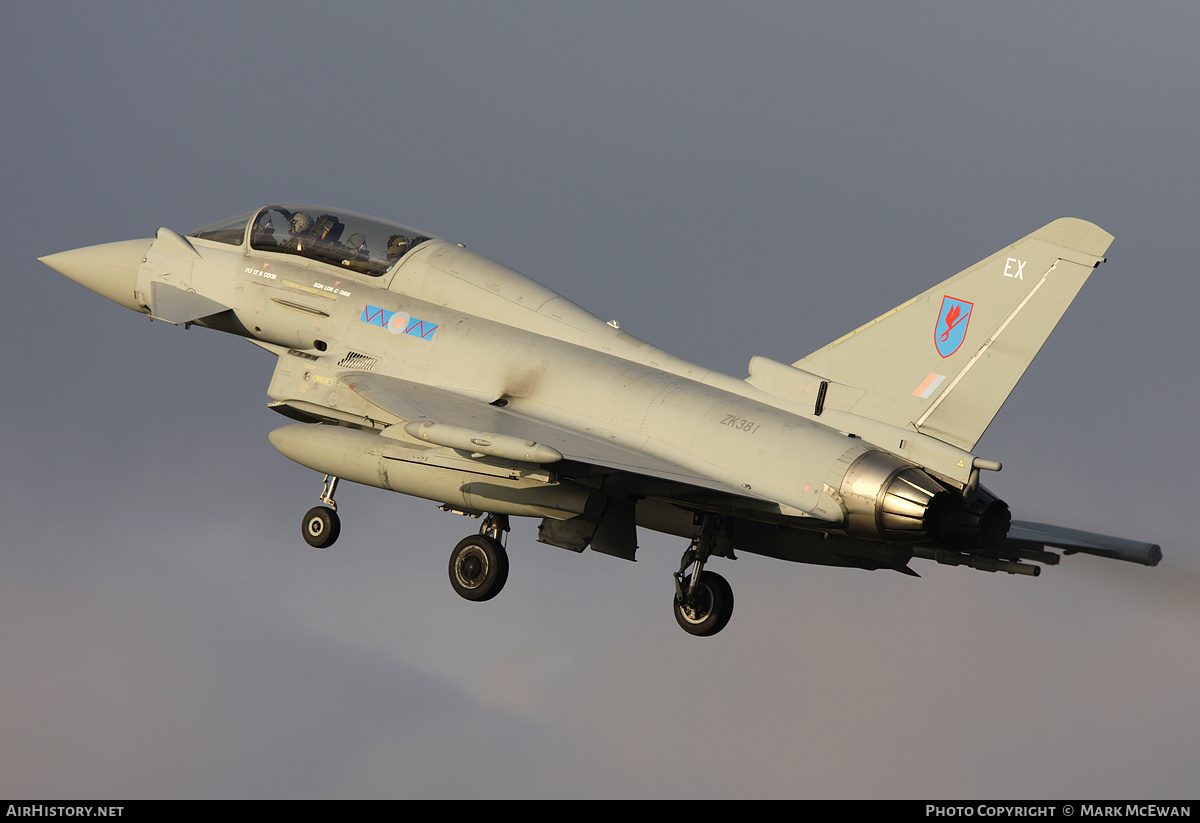 Aircraft Photo of ZK381 | Eurofighter EF-2000 Typhoon T3 | UK - Air Force | AirHistory.net #182808