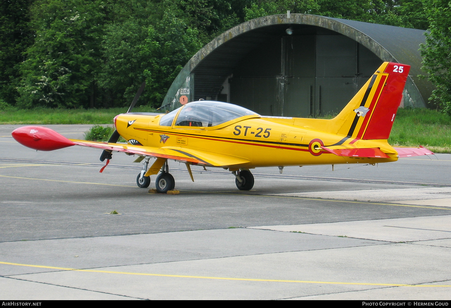 Aircraft Photo of ST-25 | SIAI-Marchetti SF-260M | Belgium - Air Force | AirHistory.net #182810