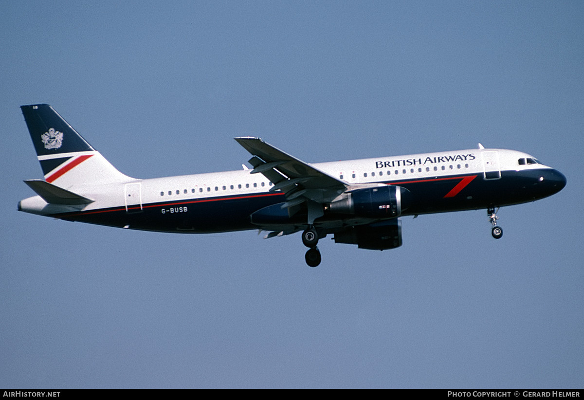 Aircraft Photo of G-BUSB | Airbus A320-111 | British Airways | AirHistory.net #182817