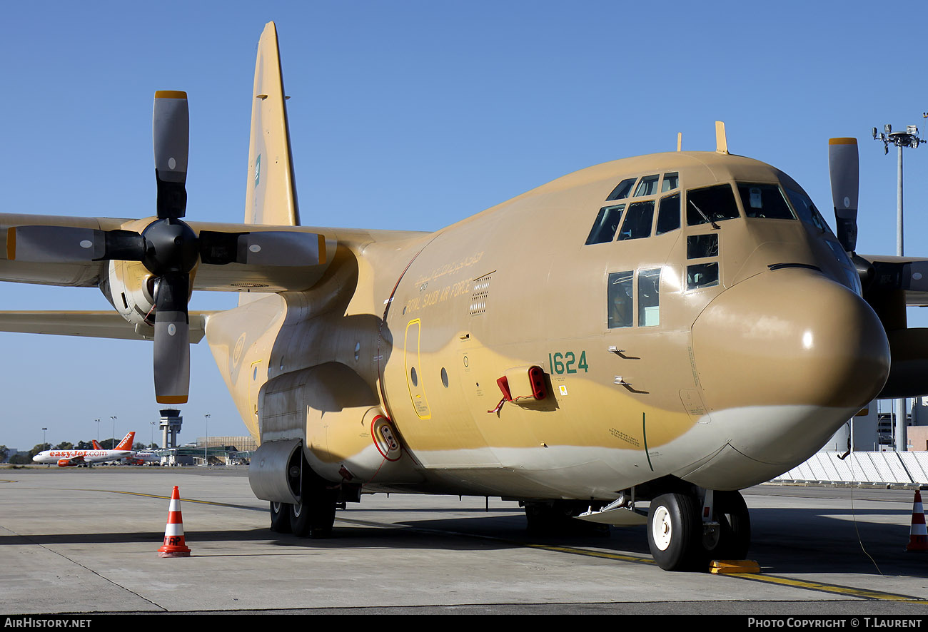 Aircraft Photo of 1624 | Lockheed C-130H Hercules | Saudi Arabia - Air Force | AirHistory.net #182822