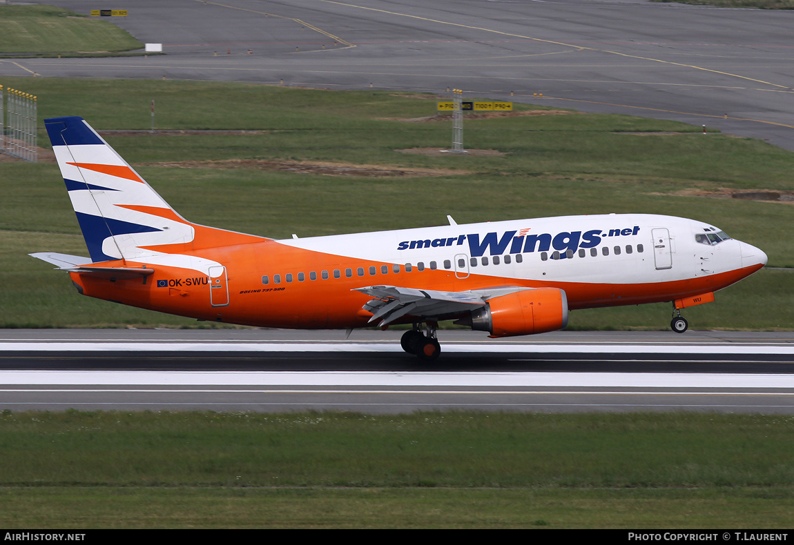 Aircraft Photo of OK-SWU | Boeing 737-522 | Smartwings | AirHistory.net #182823