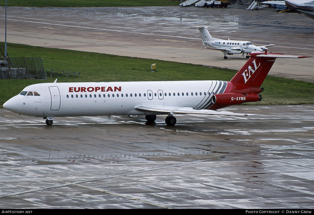 Aircraft Photo of G-AVMN | BAC 111-510ED One-Eleven | European Aircharter - EAL/EAC | AirHistory.net #182825