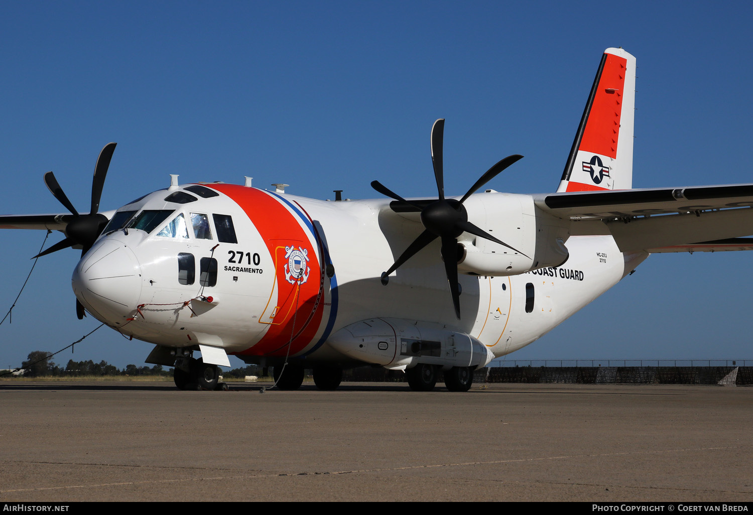 Aircraft Photo of 2710 | Aeritalia HC-27J Spartan | USA - Coast Guard | AirHistory.net #182832