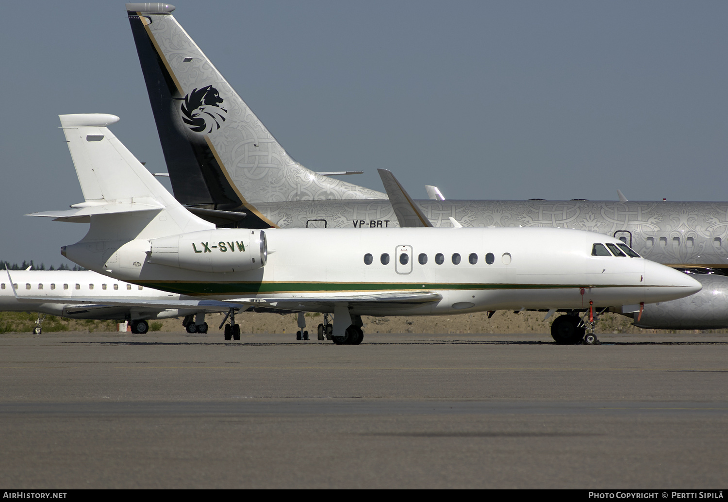 Aircraft Photo of LX-SVW | Dassault Falcon 2000 | AirHistory.net #182854