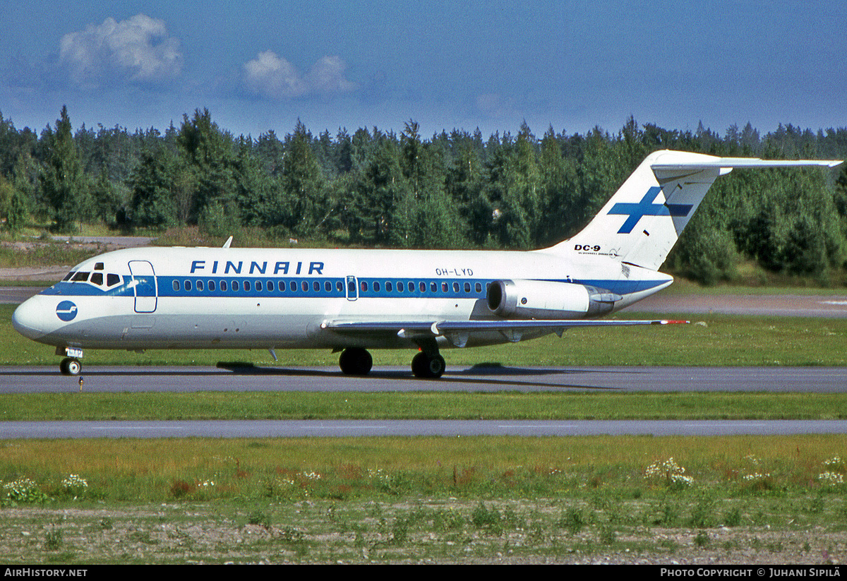 Aircraft Photo of OH-LYD | Douglas DC-9-14 | Finnair | AirHistory.net #182862