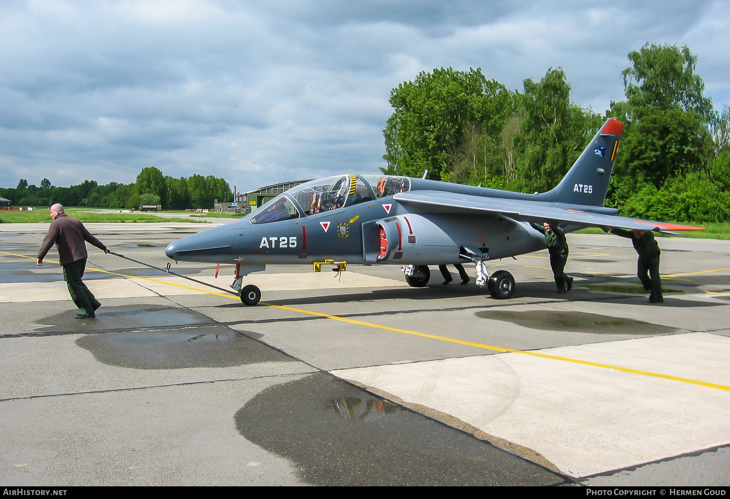 Aircraft Photo of AT25 | Dassault-Dornier Alpha Jet 1B+ | Belgium - Air Force | AirHistory.net #182864