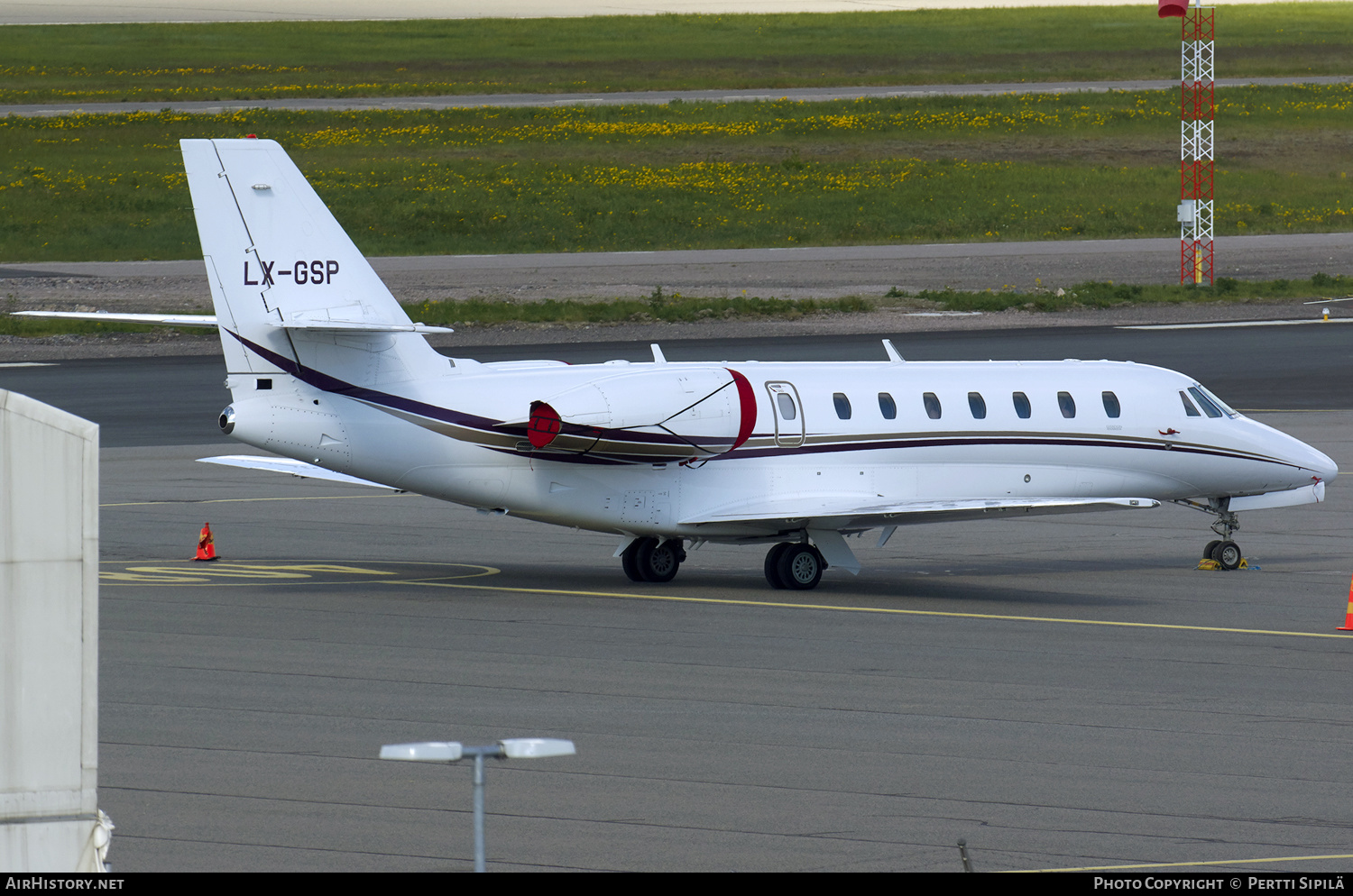 Aircraft Photo of LX-GSP | Cessna 680 Citation Sovereign | AirHistory.net #182882