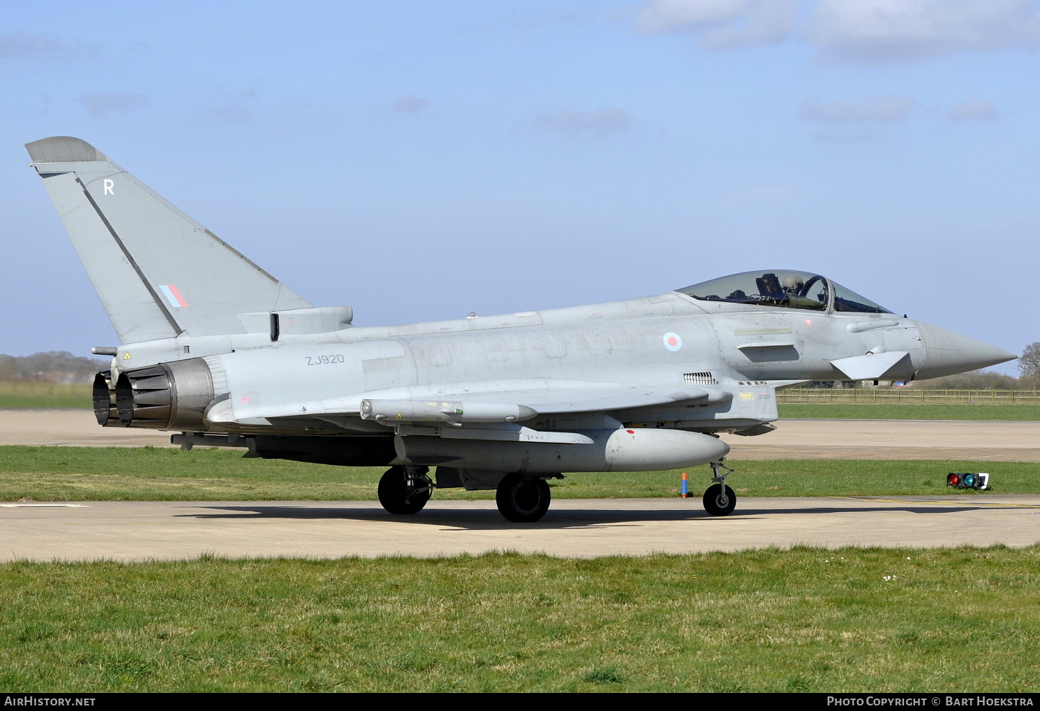 Aircraft Photo of ZJ920 | Eurofighter EF-2000 Typhoon FGR4 | UK - Air Force | AirHistory.net #182883