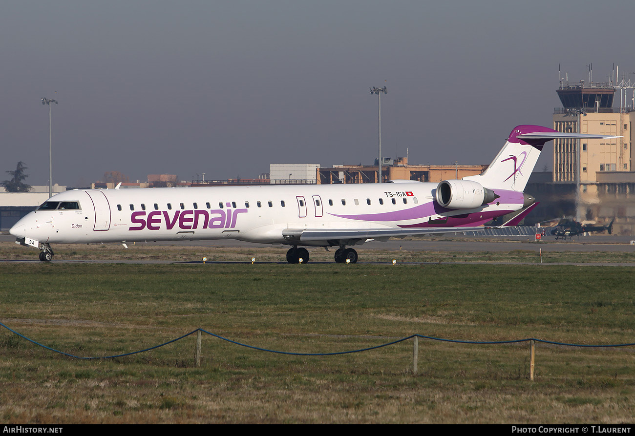 Aircraft Photo of TS-ISA | Bombardier CRJ-900 (CL-600-2D24) | Sevenair | AirHistory.net #182894