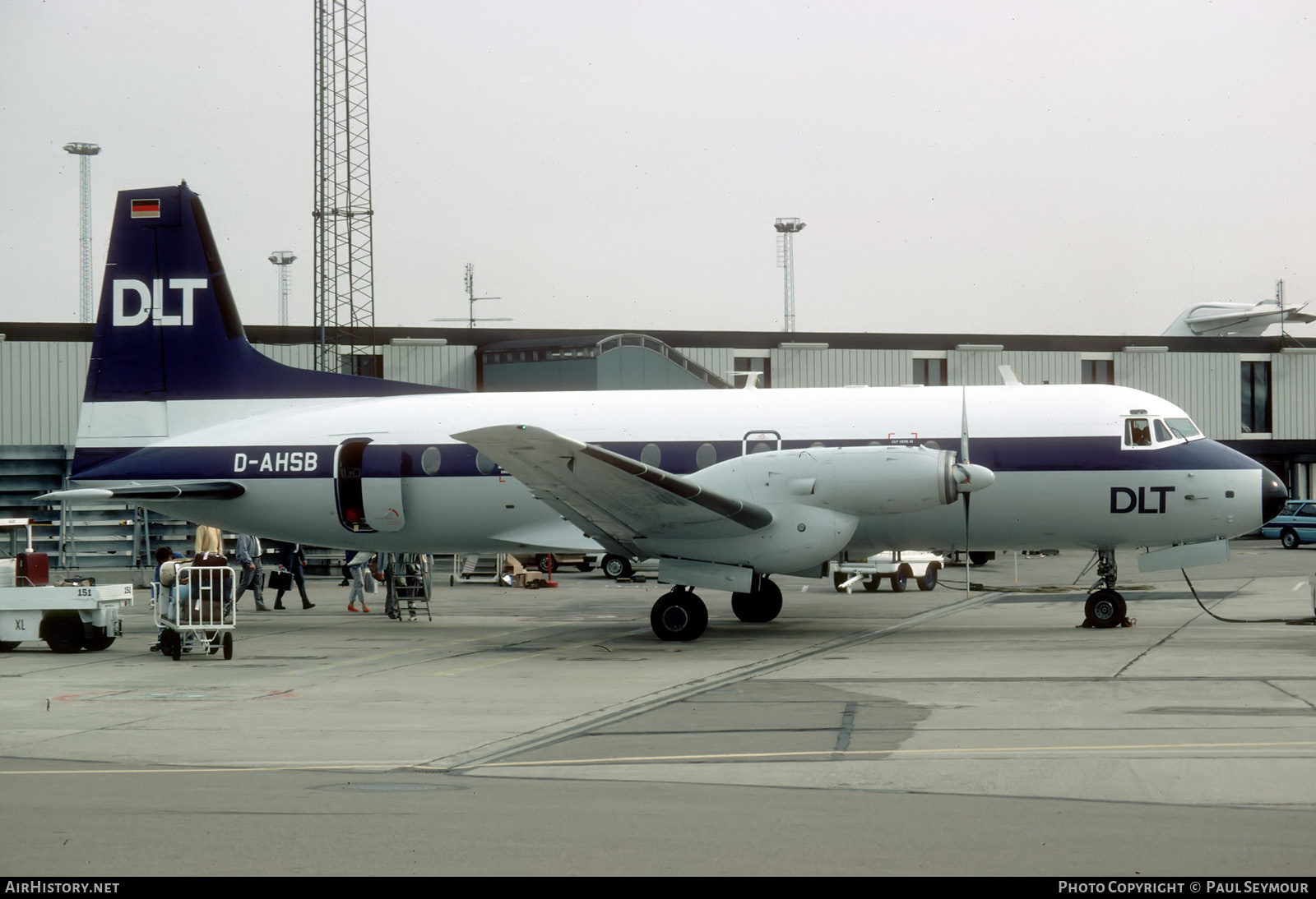 Aircraft Photo of D-AHSB | British Aerospace BAe-748 Srs2B/378 | DLT - Deutsche Luftverkehrsgesellschaft | AirHistory.net #182914