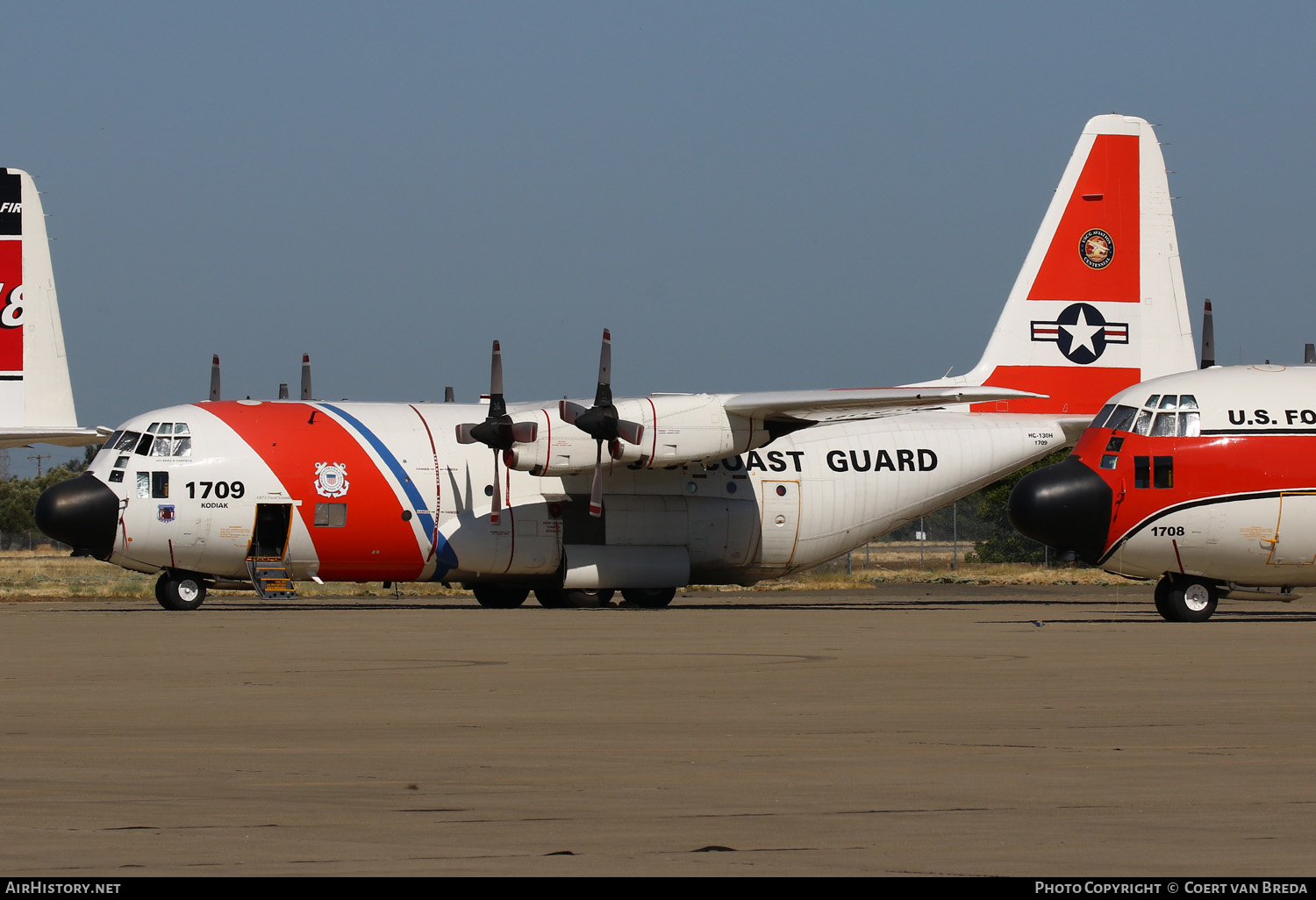 Aircraft Photo of 1709 | Lockheed HC-130H Hercules (L-382) | USA - Coast Guard | AirHistory.net #182916