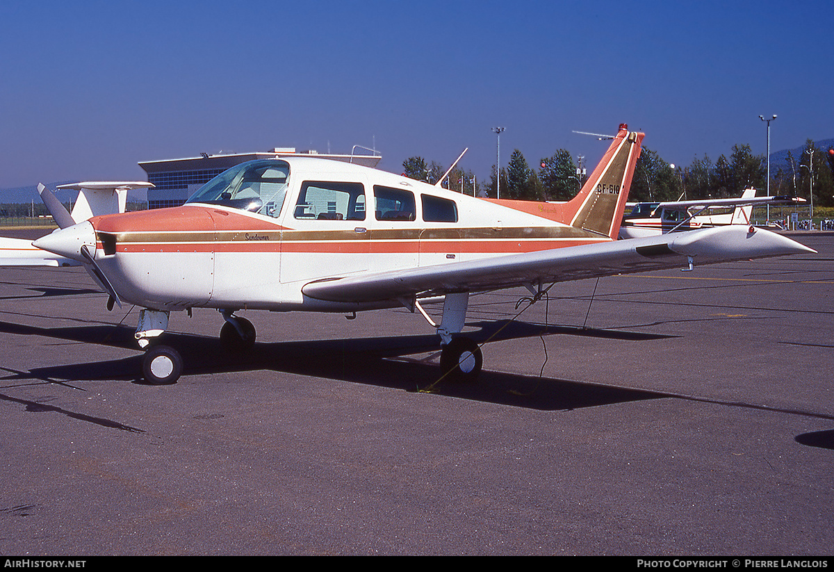 Aircraft Photo of CF-GIQ | Beech C23 Sundowner 180 | AirHistory.net #182930