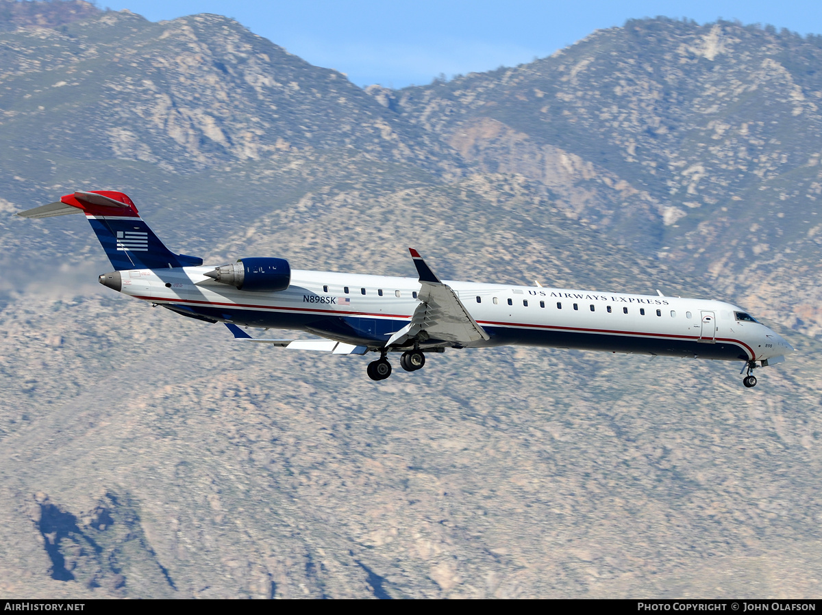 Aircraft Photo of N898SK | Bombardier CRJ-900ER (CL-600-2D24) | US Airways Express | AirHistory.net #182941