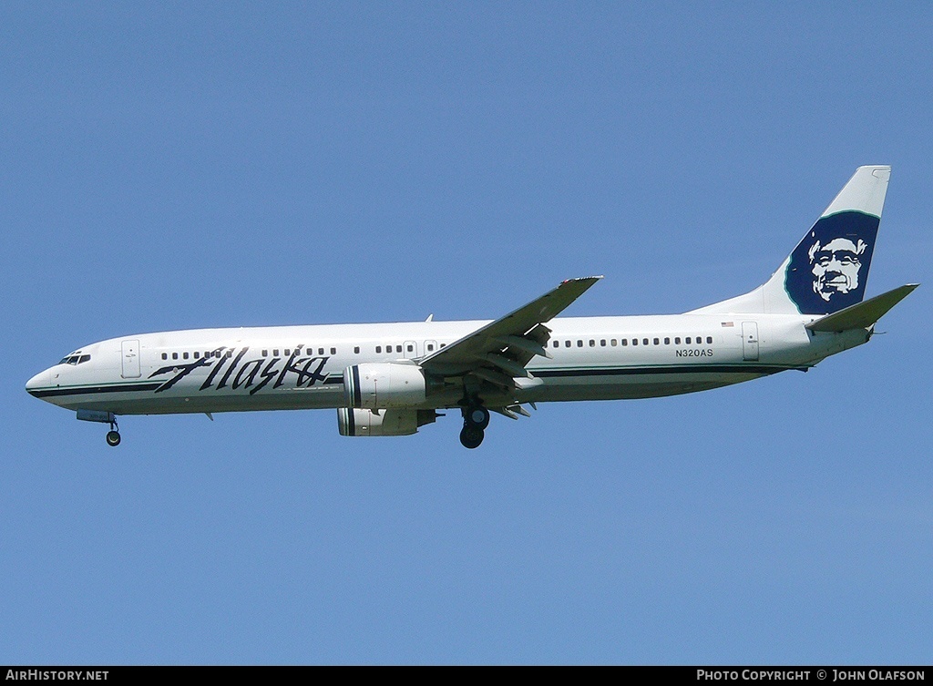Aircraft Photo of N320AS | Boeing 737-990 | Alaska Airlines | AirHistory.net #182944