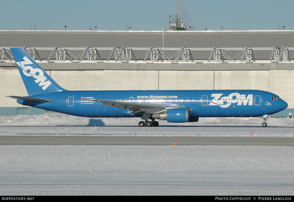 Aircraft Photo of C-GZNA | Boeing 767-306/ER | Zoom Airlines | AirHistory.net #182948