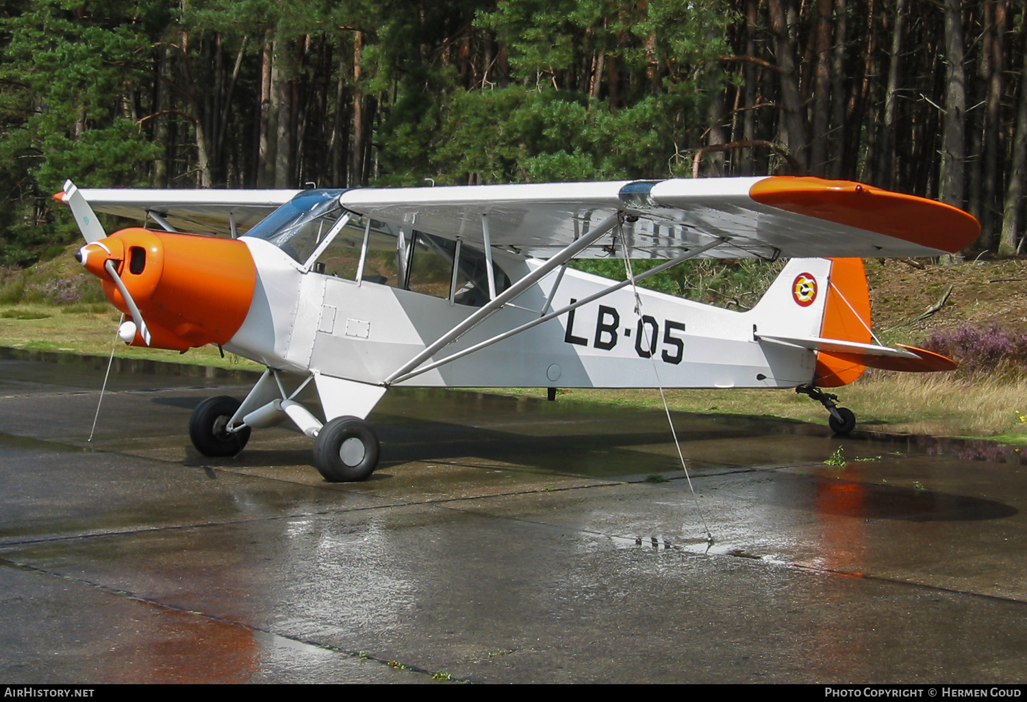 Aircraft Photo of LB-05 | Piper L-21B Super Cub | Belgium - Air Force | AirHistory.net #182951