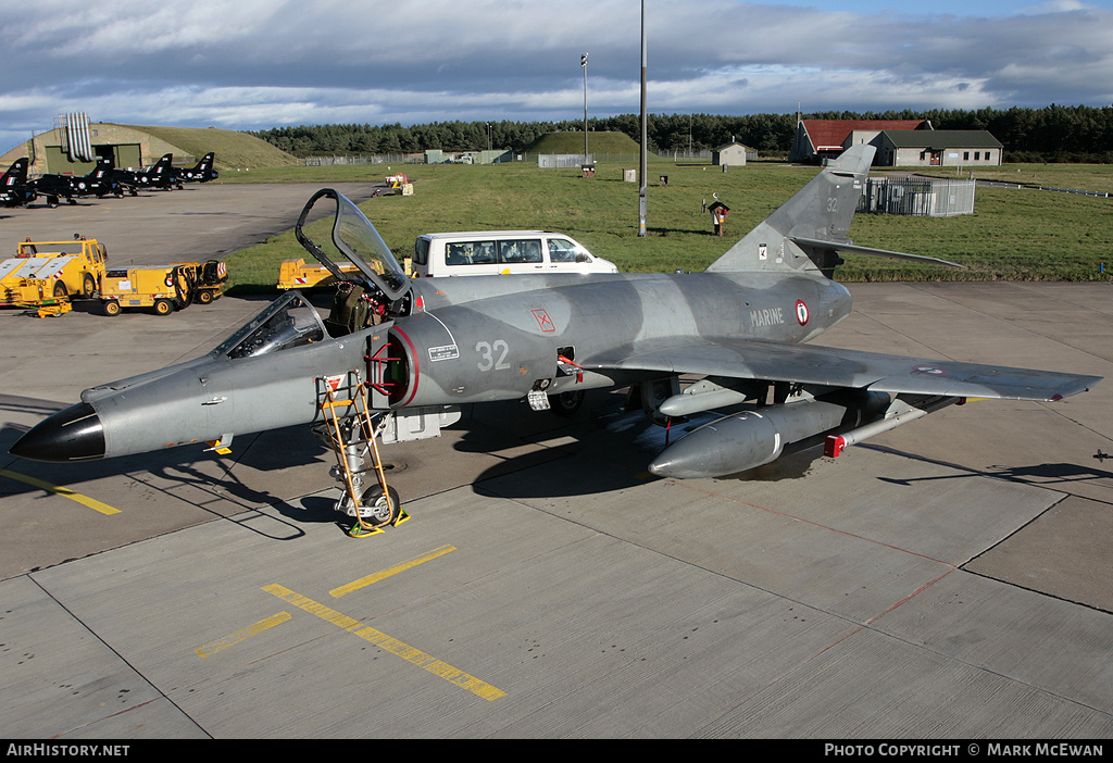 Aircraft Photo of 32 | Dassault Super Etendard Modernisé | France - Navy | AirHistory.net #182987