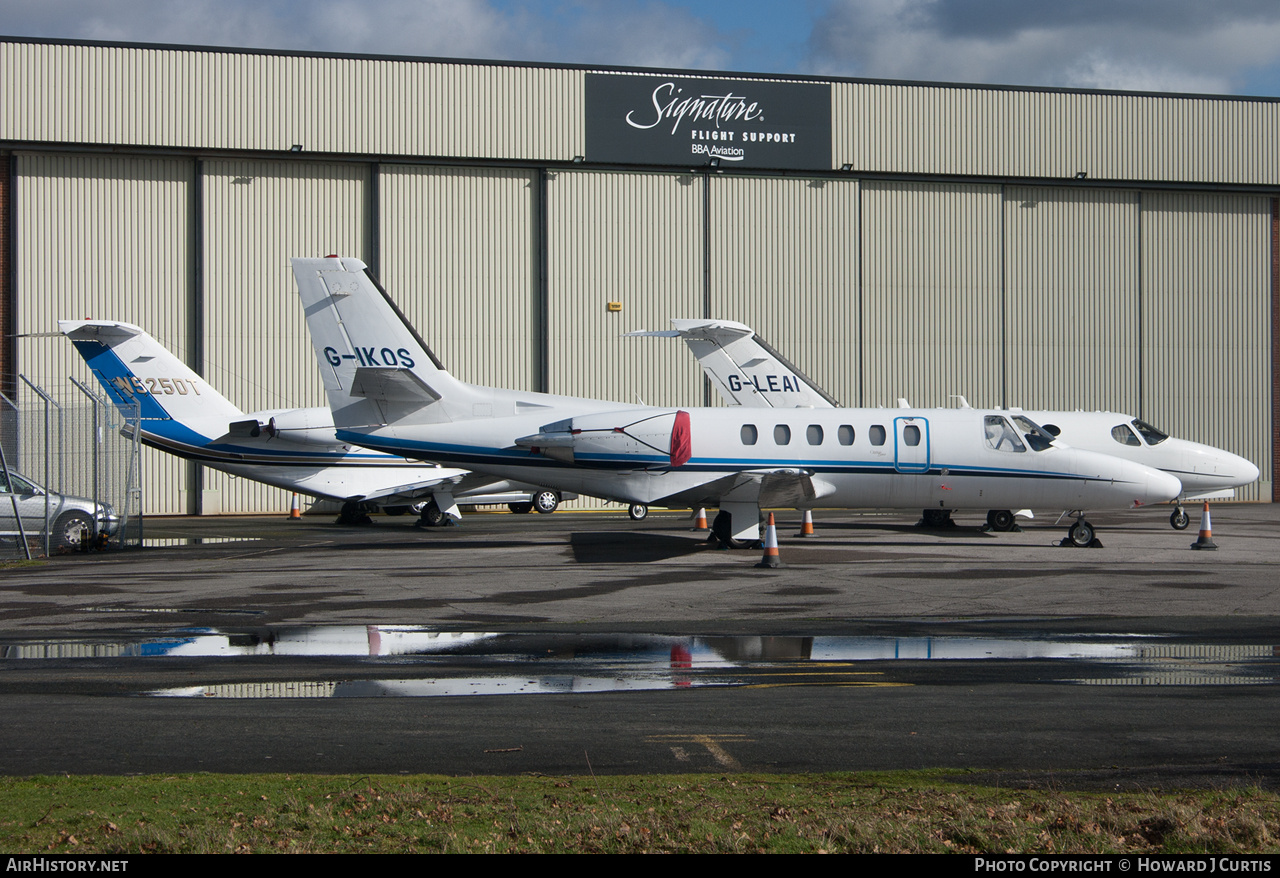 Aircraft Photo of G-IKOS | Cessna 550 Citation Bravo | AirHistory.net #182990