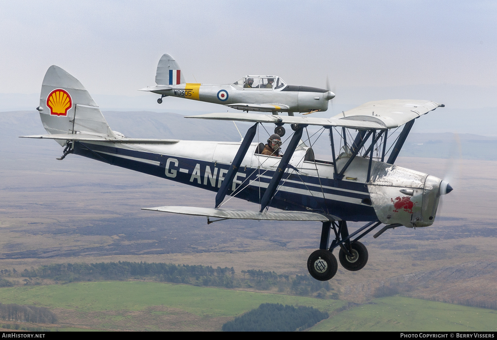 Aircraft Photo of G-ANRF | De Havilland D.H. 82A Tiger Moth II | AirHistory.net #182992