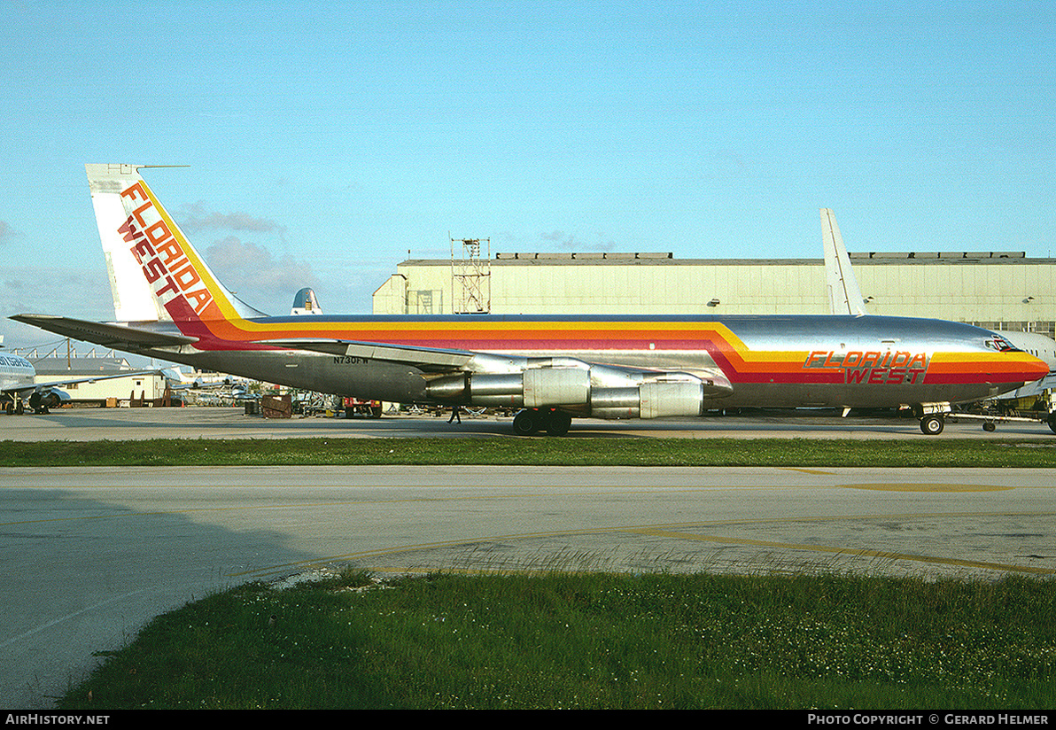 Aircraft Photo of N730FW | Boeing 707-331C | Florida West Airlines | AirHistory.net #182994