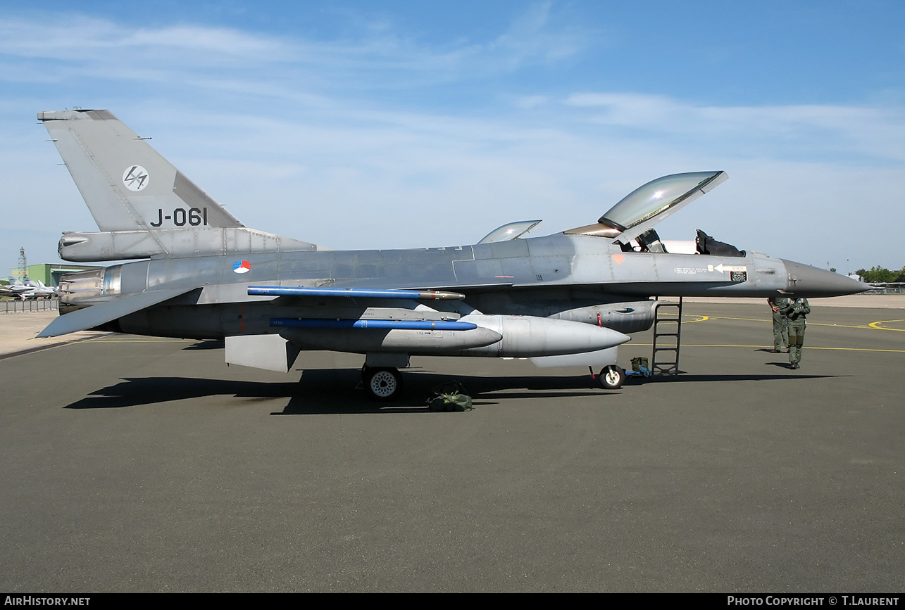 Aircraft Photo of J-061 | General Dynamics F-16AM Fighting Falcon | Netherlands - Air Force | AirHistory.net #183009