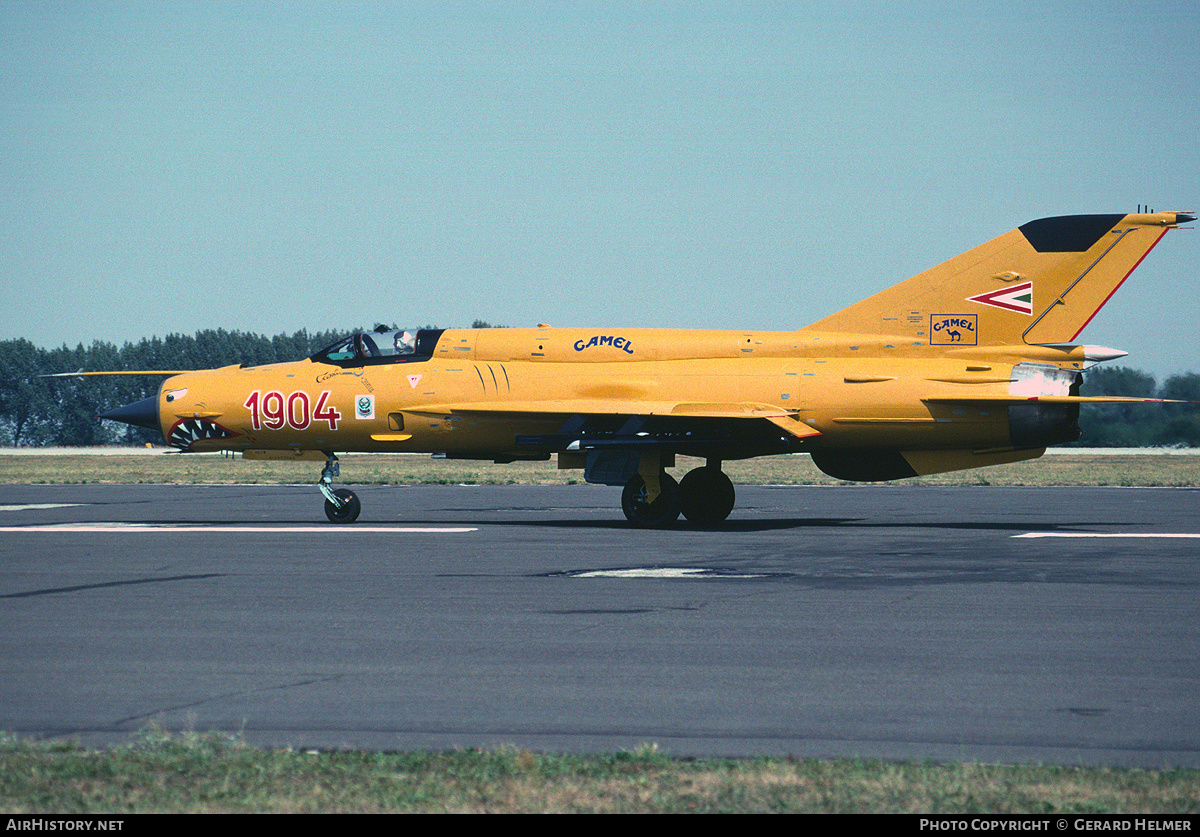 Aircraft Photo of 1904 | Mikoyan-Gurevich MiG-21bis | Hungary - Air Force | AirHistory.net #183015