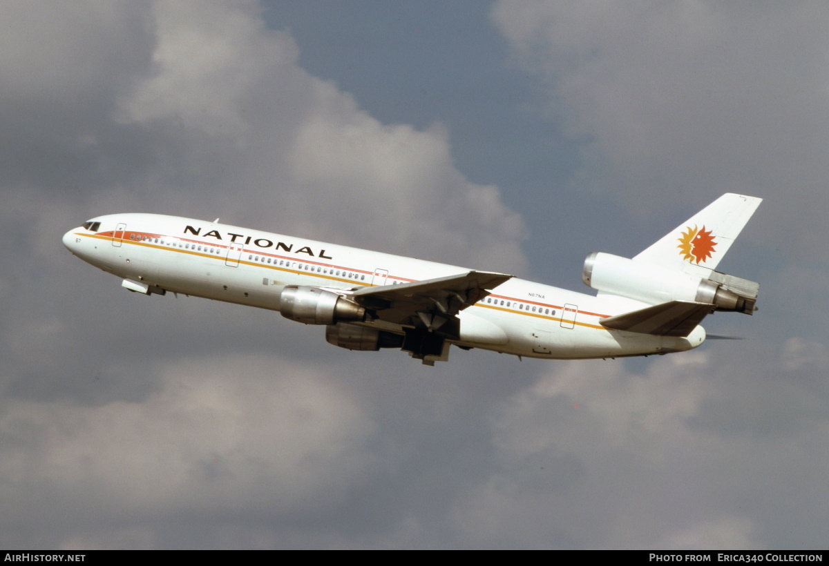 Aircraft Photo of N67NA | McDonnell Douglas DC-10-10 | National Airlines | AirHistory.net #183044