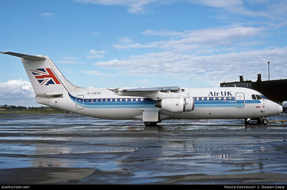 Aircraft Photo of G-UKID | British Aerospace BAe-146-300 | Air UK | AirHistory.net #183047