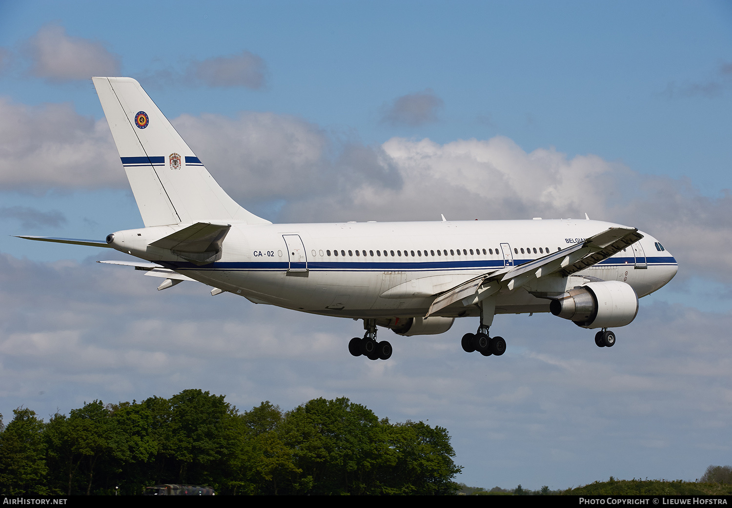 Aircraft Photo of CA-02 | Airbus A310-222 | Belgium - Air Force | AirHistory.net #183048