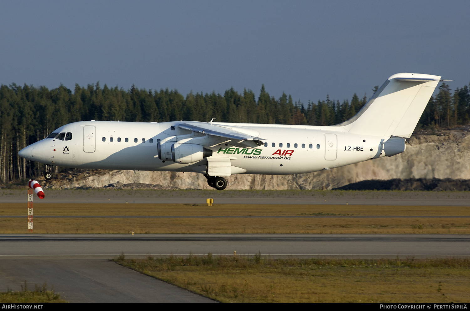 Aircraft Photo of LZ-HBE | British Aerospace BAe-146-300 | Hemus Air | AirHistory.net #183053