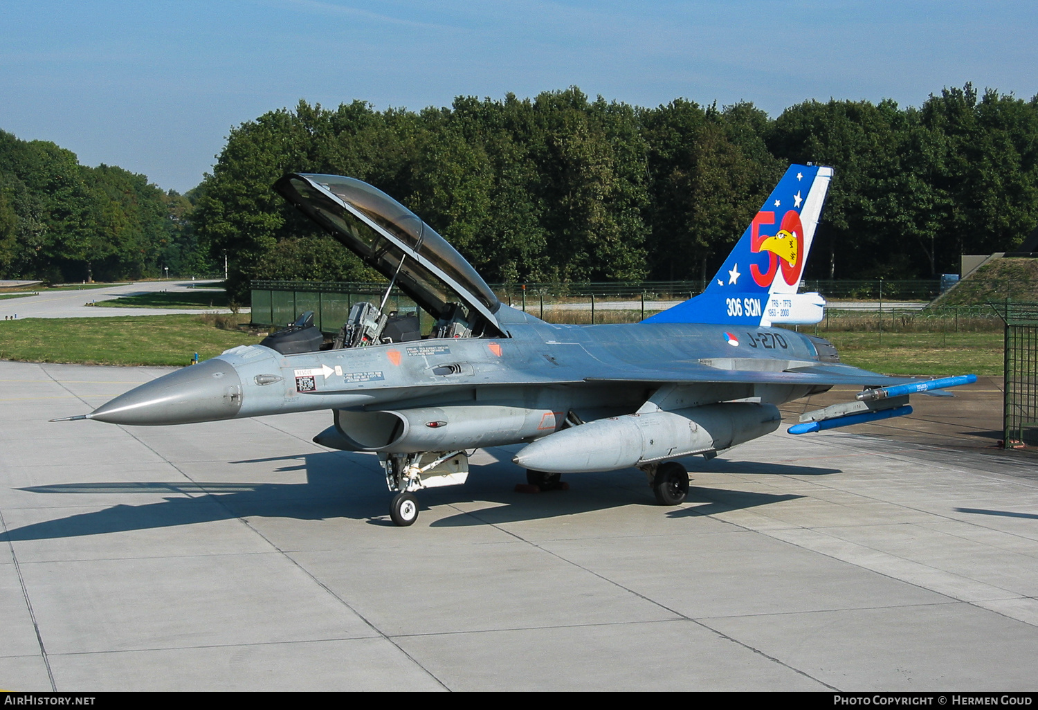 Aircraft Photo of J-270 | General Dynamics F-16BM Fighting Falcon | Netherlands - Air Force | AirHistory.net #183060