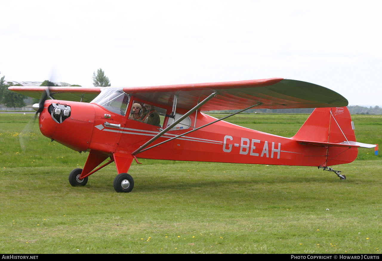 Aircraft Photo of G-BEAH | Auster J-2 Arrow | AirHistory.net #183068