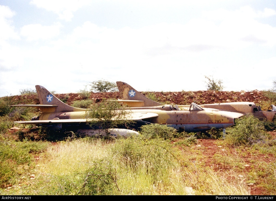 Aircraft Photo of CC705 | Hawker Hunter FGA76 | Somalia - Air Force | AirHistory.net #183076