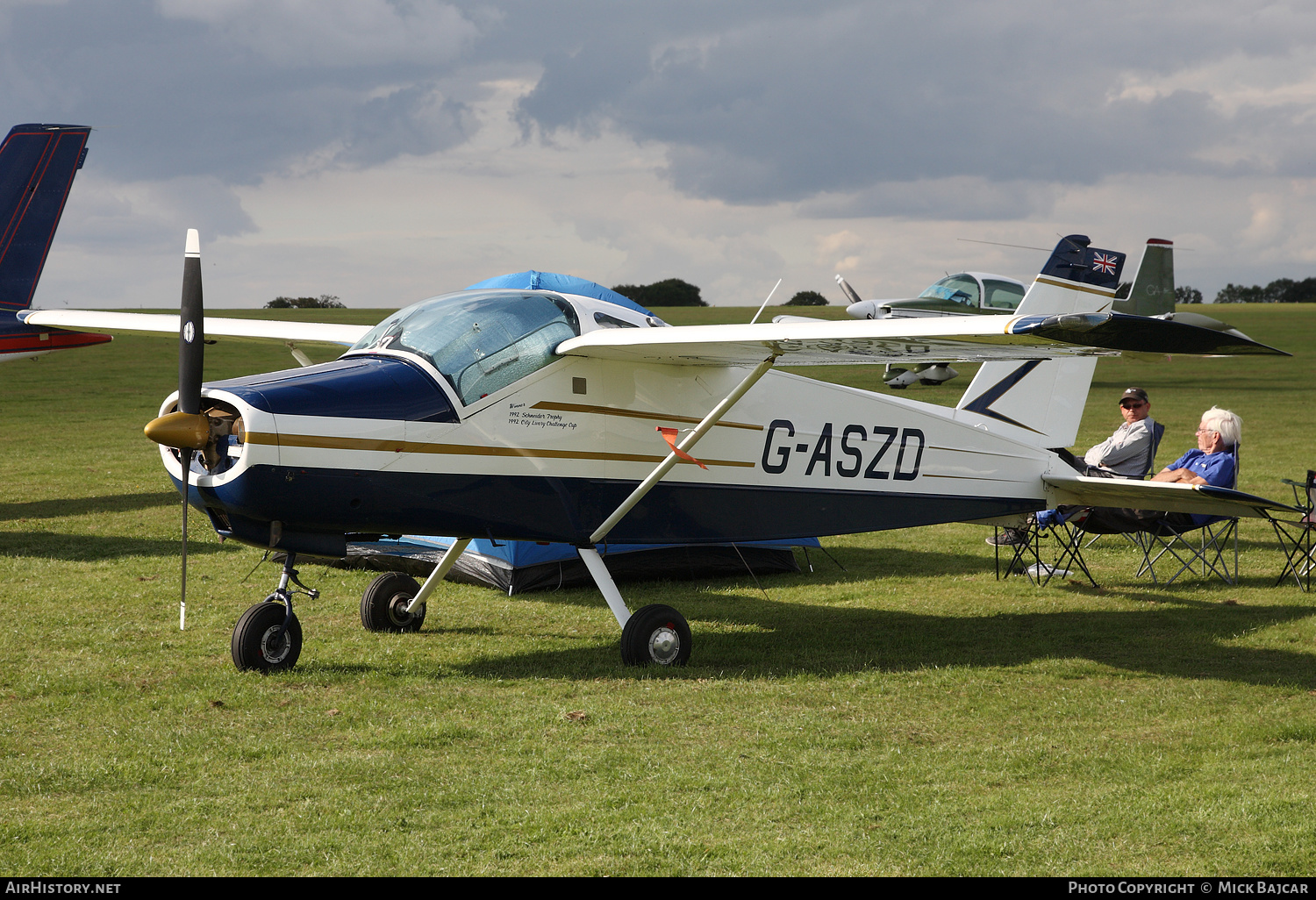 Aircraft Photo of G-ASZD | Bölkow Bo-208A-2 Junior | AirHistory.net #183079
