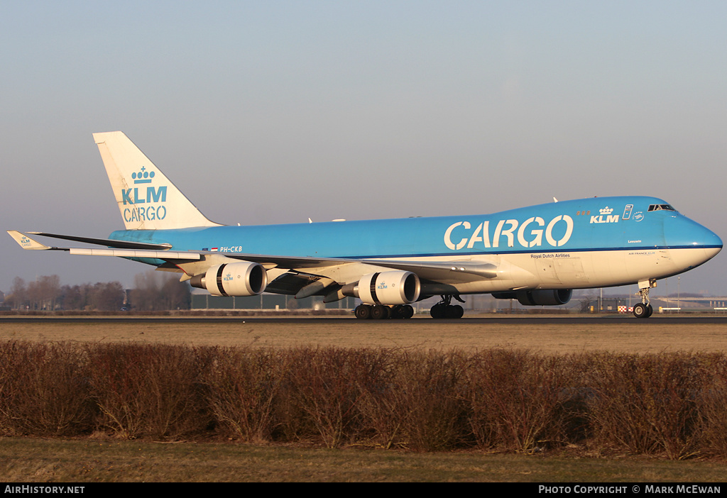 Aircraft Photo of PH-CKB | Boeing 747-406F/ER/SCD | KLM - Royal Dutch Airlines Cargo | AirHistory.net #183089