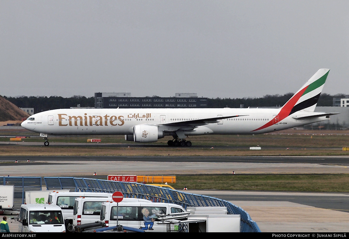 Aircraft Photo of A6-EBW | Boeing 777-36N/ER | Emirates | AirHistory.net #183092