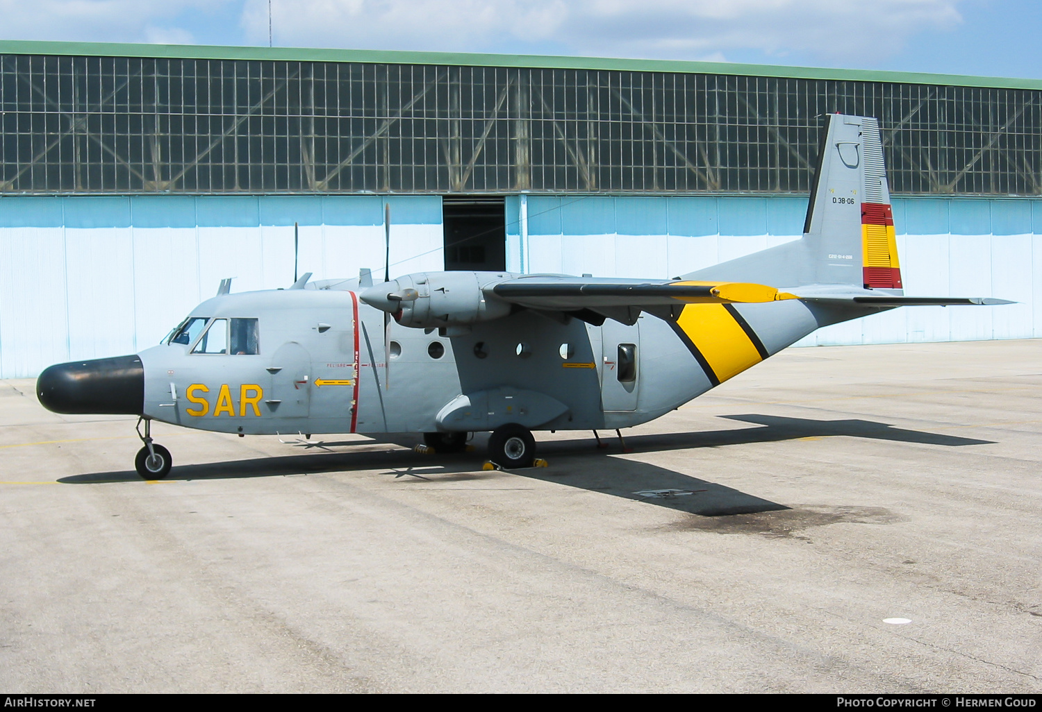 Aircraft Photo of D.3B-6 / D.3B-06 | CASA C-212-200 Aviocar | Spain - Air Force | AirHistory.net #183093